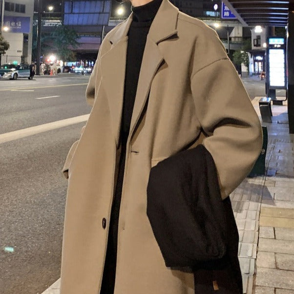 Mercellini Wool Overcoat