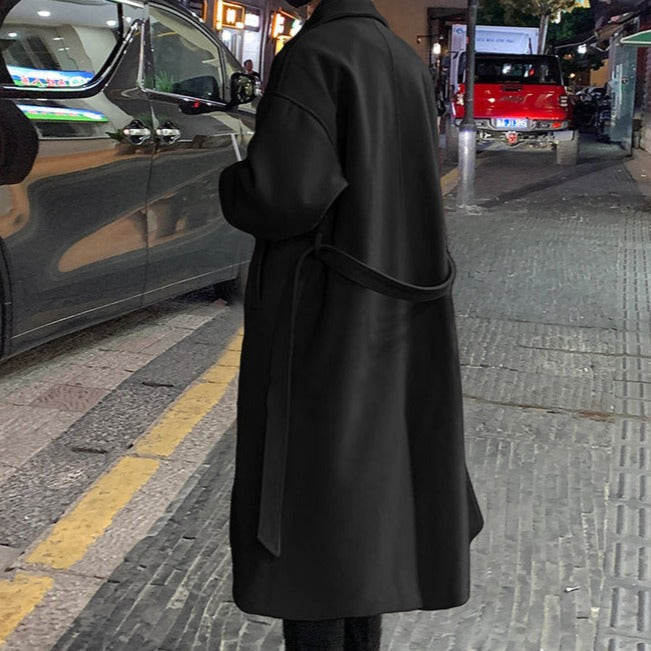 Mercellini Wool Overcoat