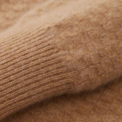 Mercellini Merino Wool Checkered Sweater