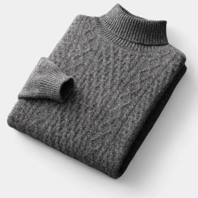 Mercellini Merino Wool Half Turtleneck Sweater