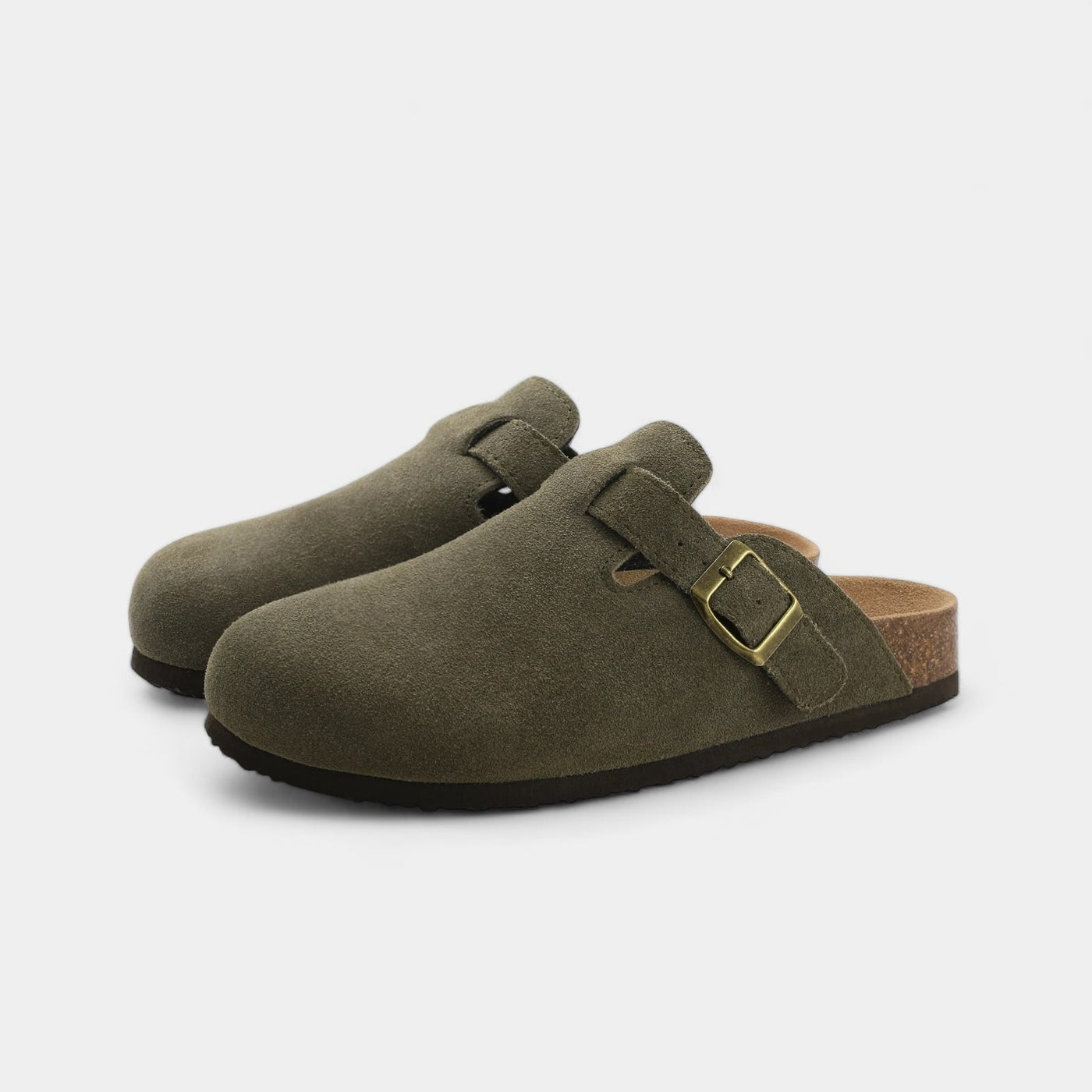 Mercellini Classic Suede Clog