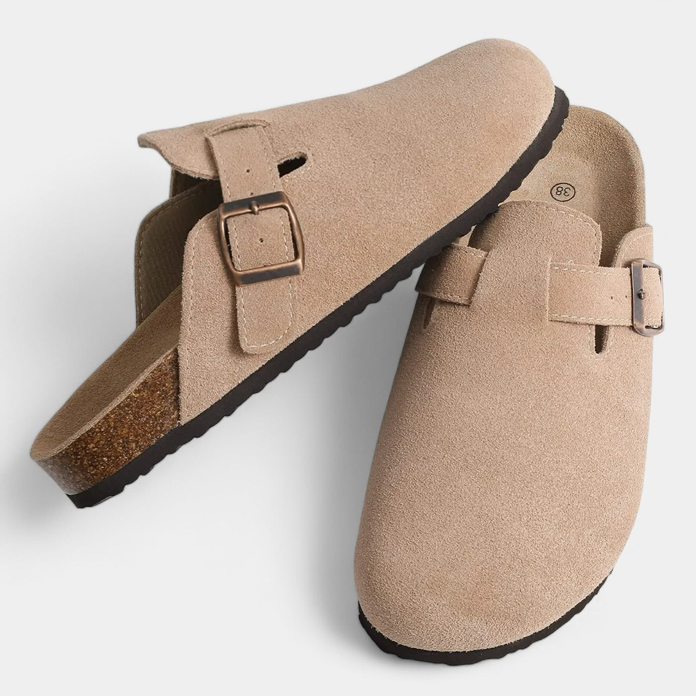 Mercellini Classic Suede Clog
