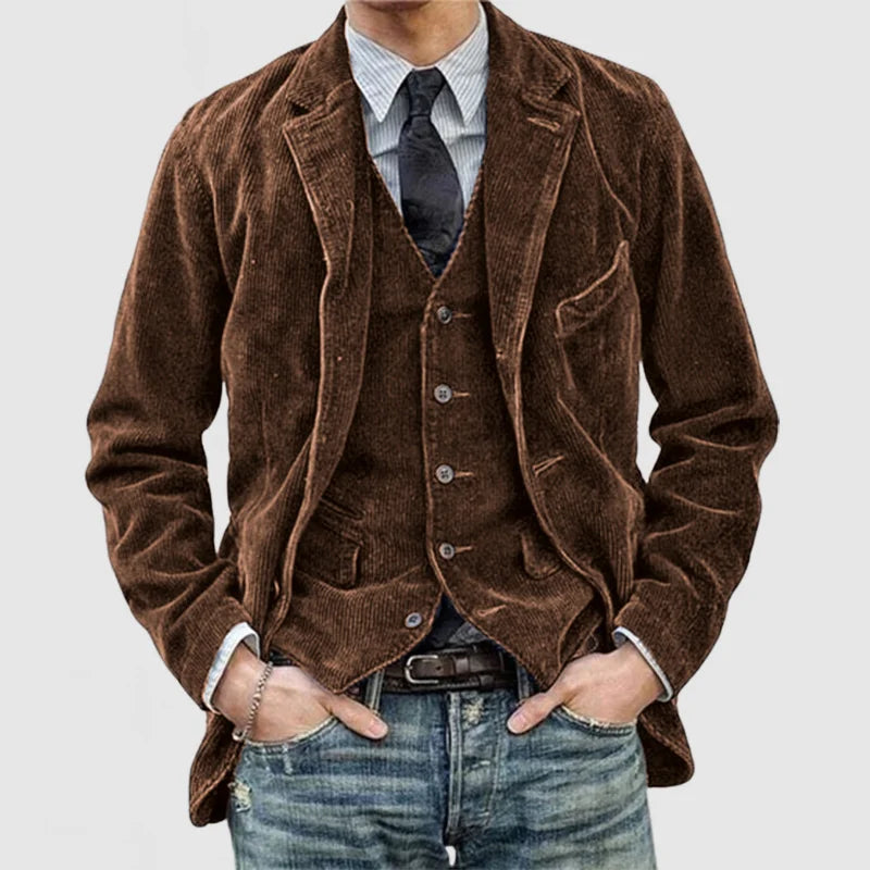 ADOLFO|VINTAGE JACKET AND WAISTCOAT