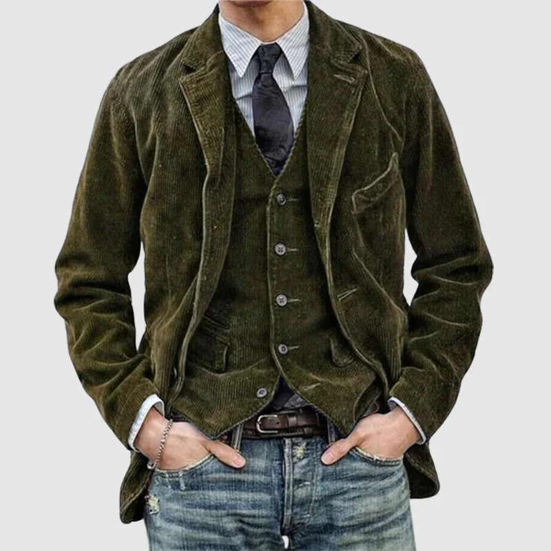 ADOLFO|VINTAGE JACKET AND WAISTCOAT