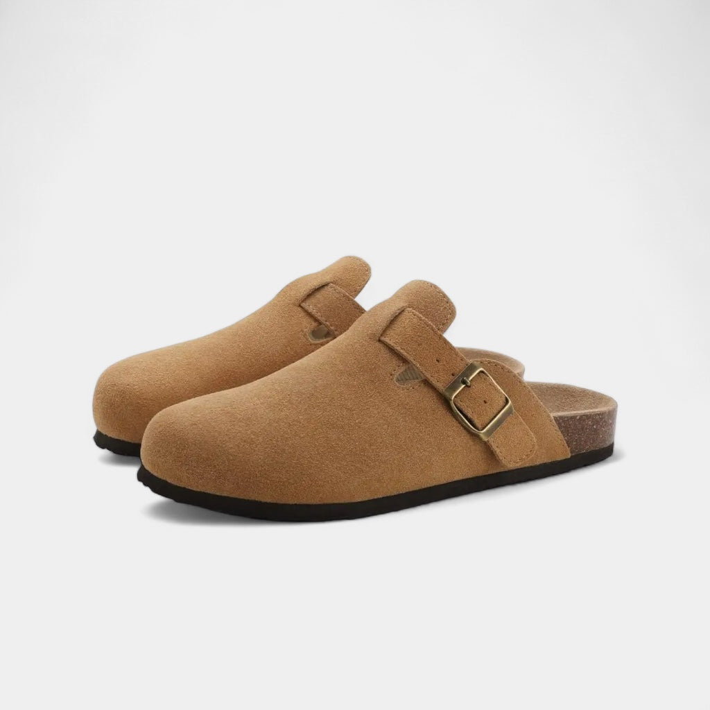 Mercellini Classic Suede Clog