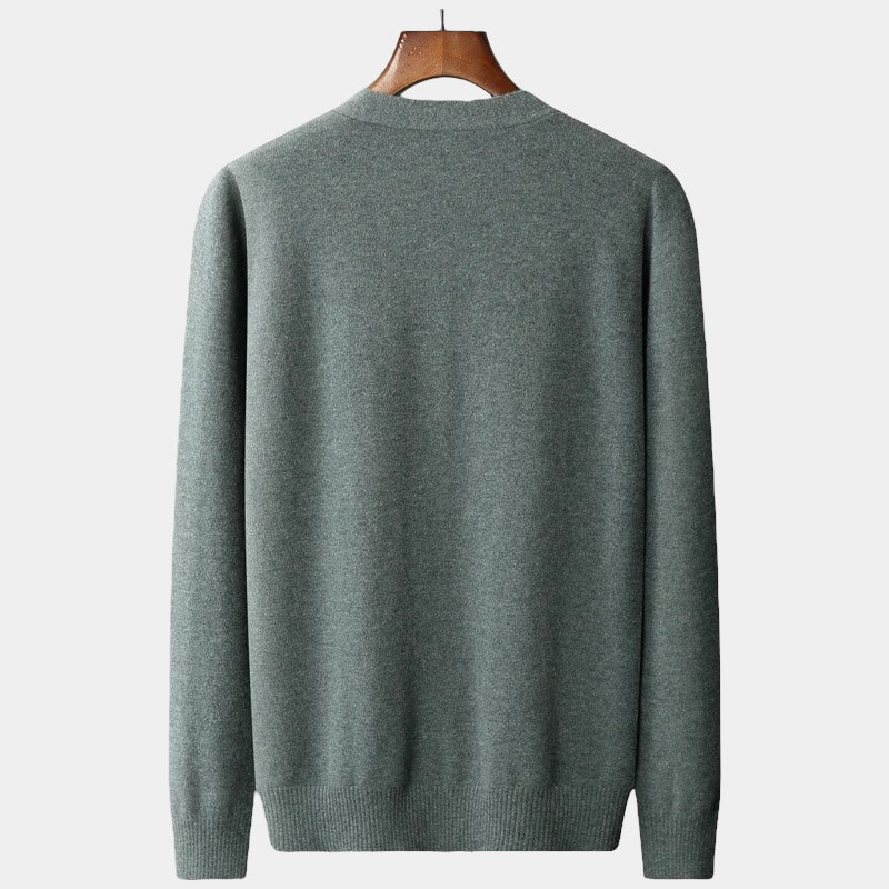 Mercellini Merino Wool Cardigan Sweater