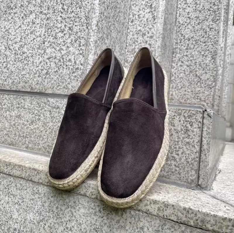 Mercellini Tressed Suede Loafer