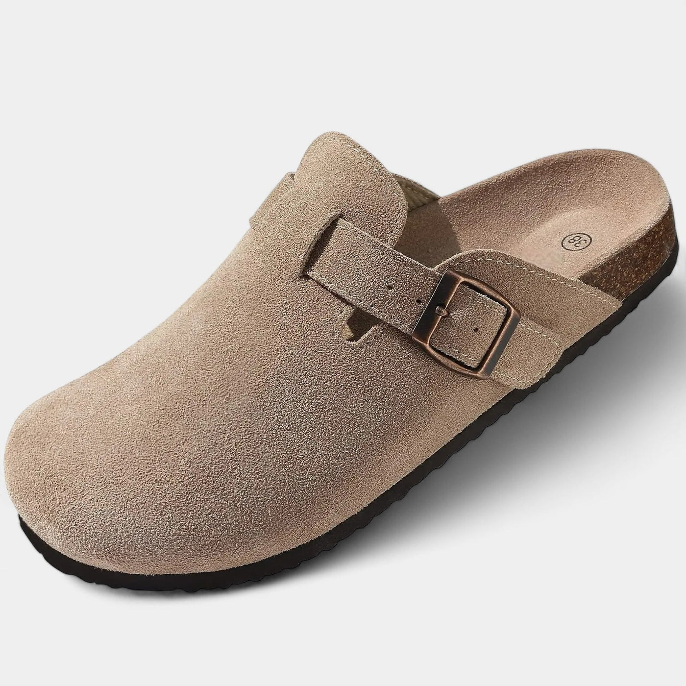 Mercellini Classic Suede Clog