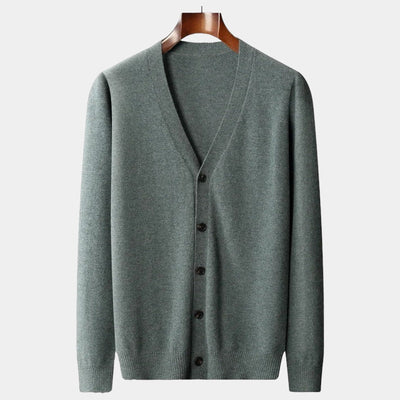 Mercellini Merino Wool Cardigan Sweater