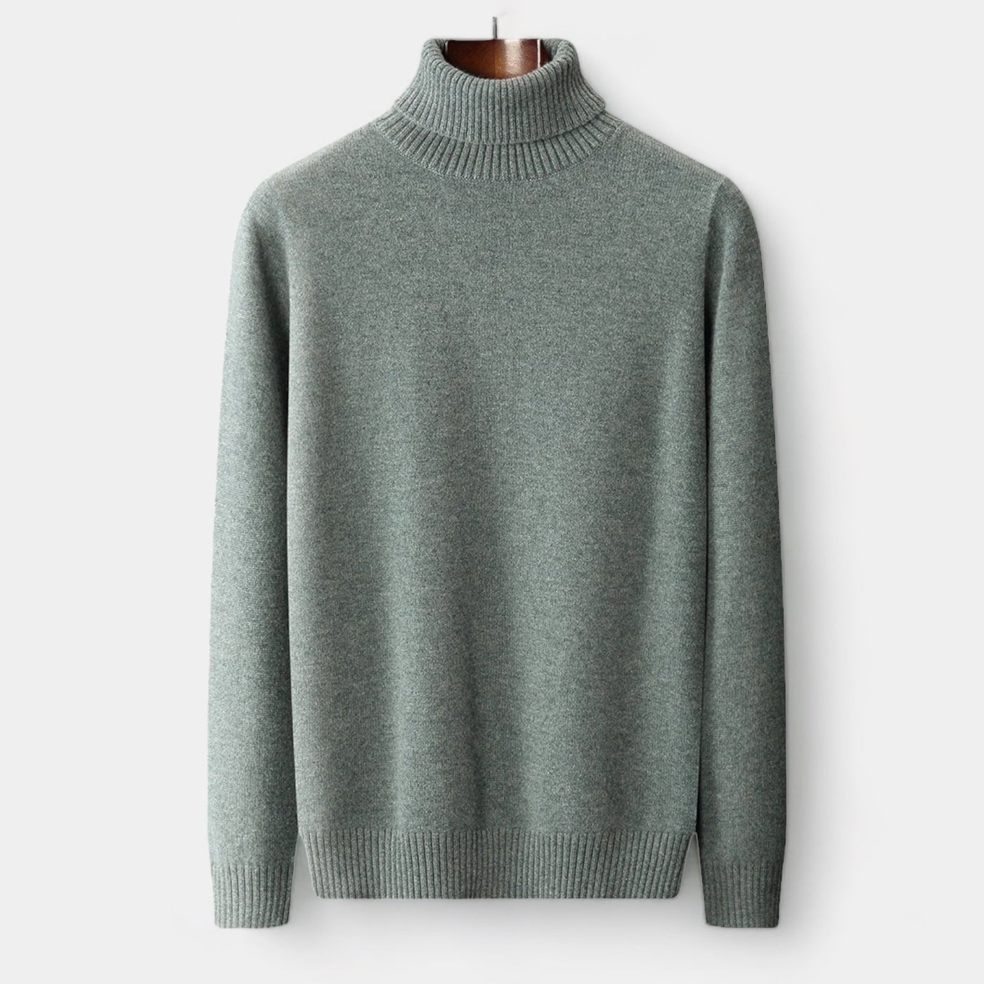 Mercellini Merino Wool Turtleneck Sweater
