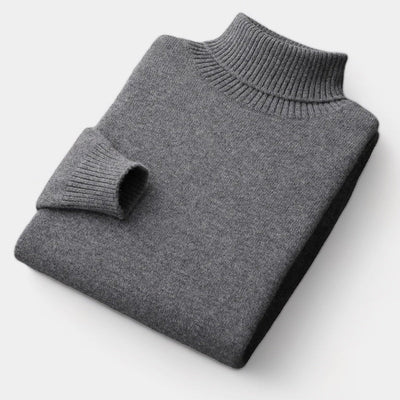 Mercellini Merino Wool Turtleneck Sweater
