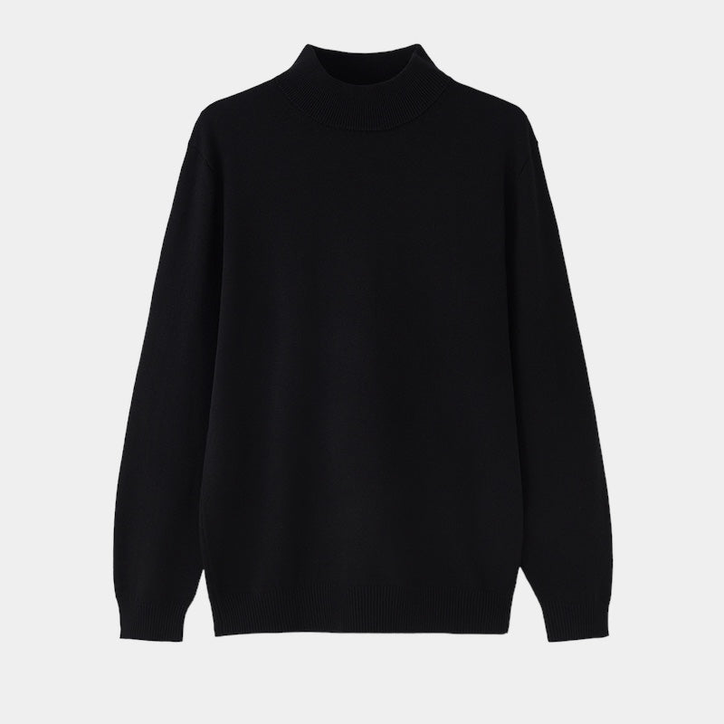 Mercellini Merino Wool Half Turtleneck Sweater