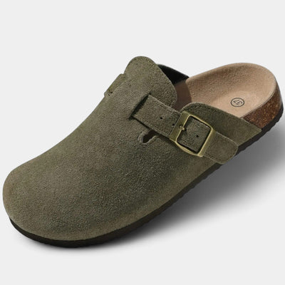 Mercellini Classic Suede Clog