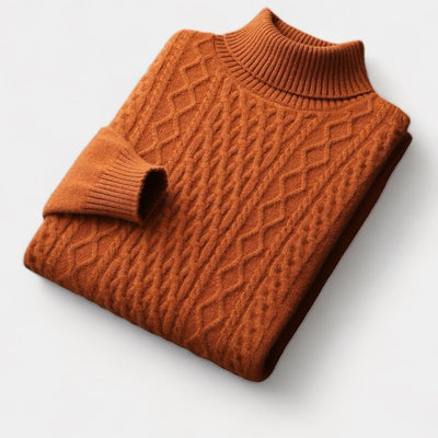 Mercellini Merino Wool Half Turtleneck Sweater
