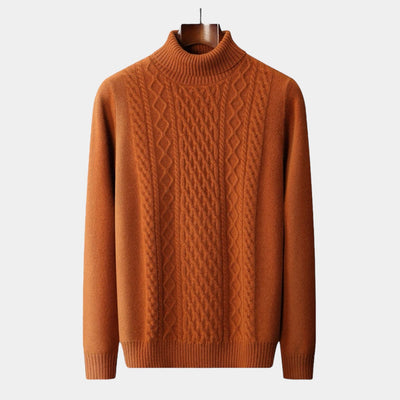 Mercellini Merino Wool Half Turtleneck Sweater