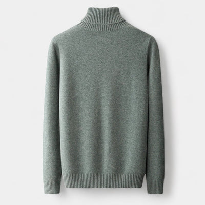 Mercellini Merino Wool Turtleneck Sweater
