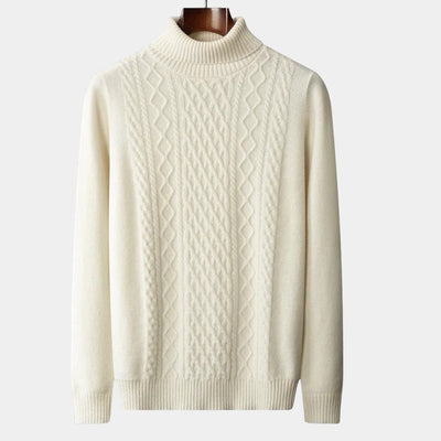 Mercellini Merino Wool Half Turtleneck Sweater