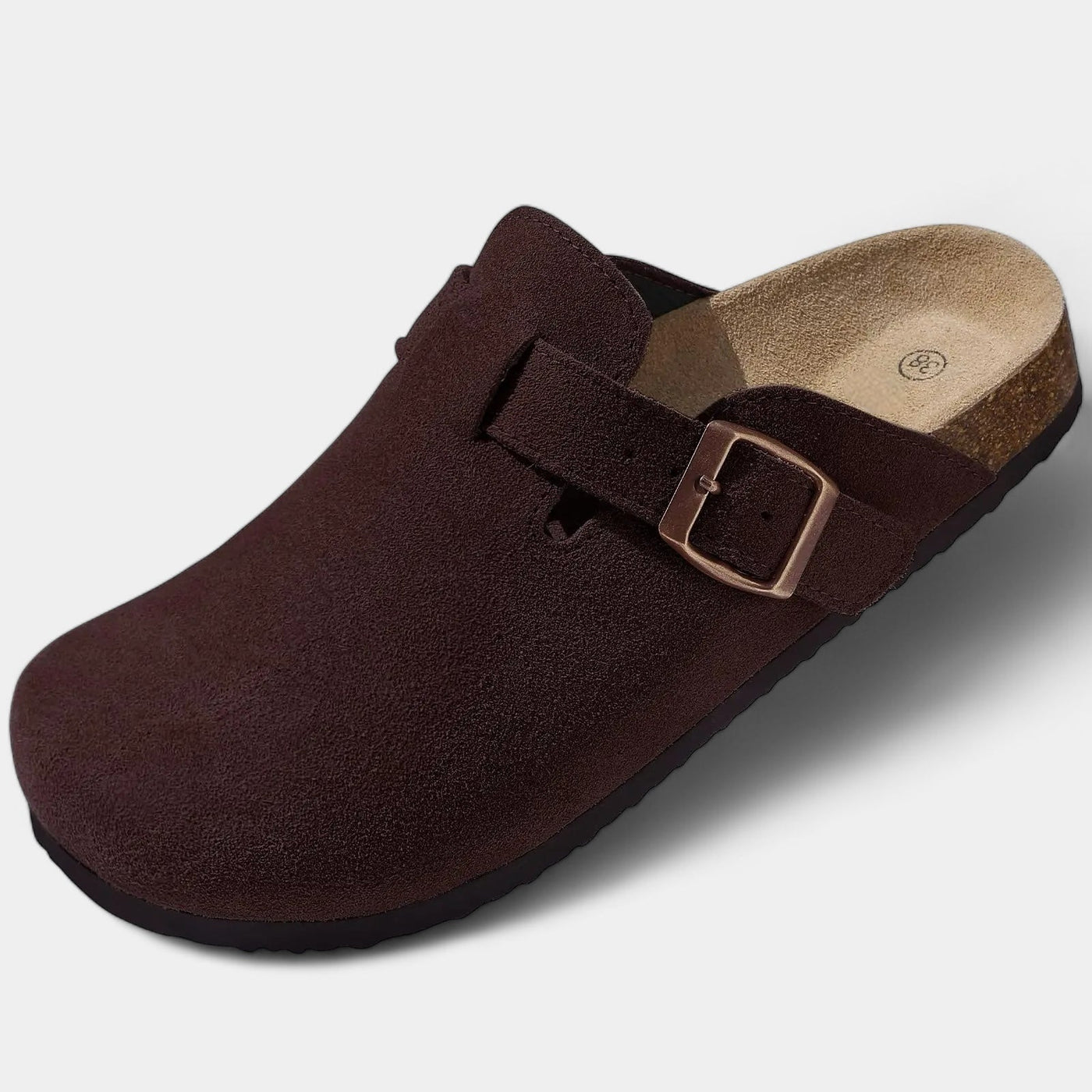 Mercellini Classic Suede Clog