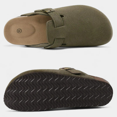 Mercellini Classic Suede Clog