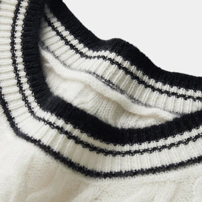 Mercellini Merino Wool Round Neck Sweater