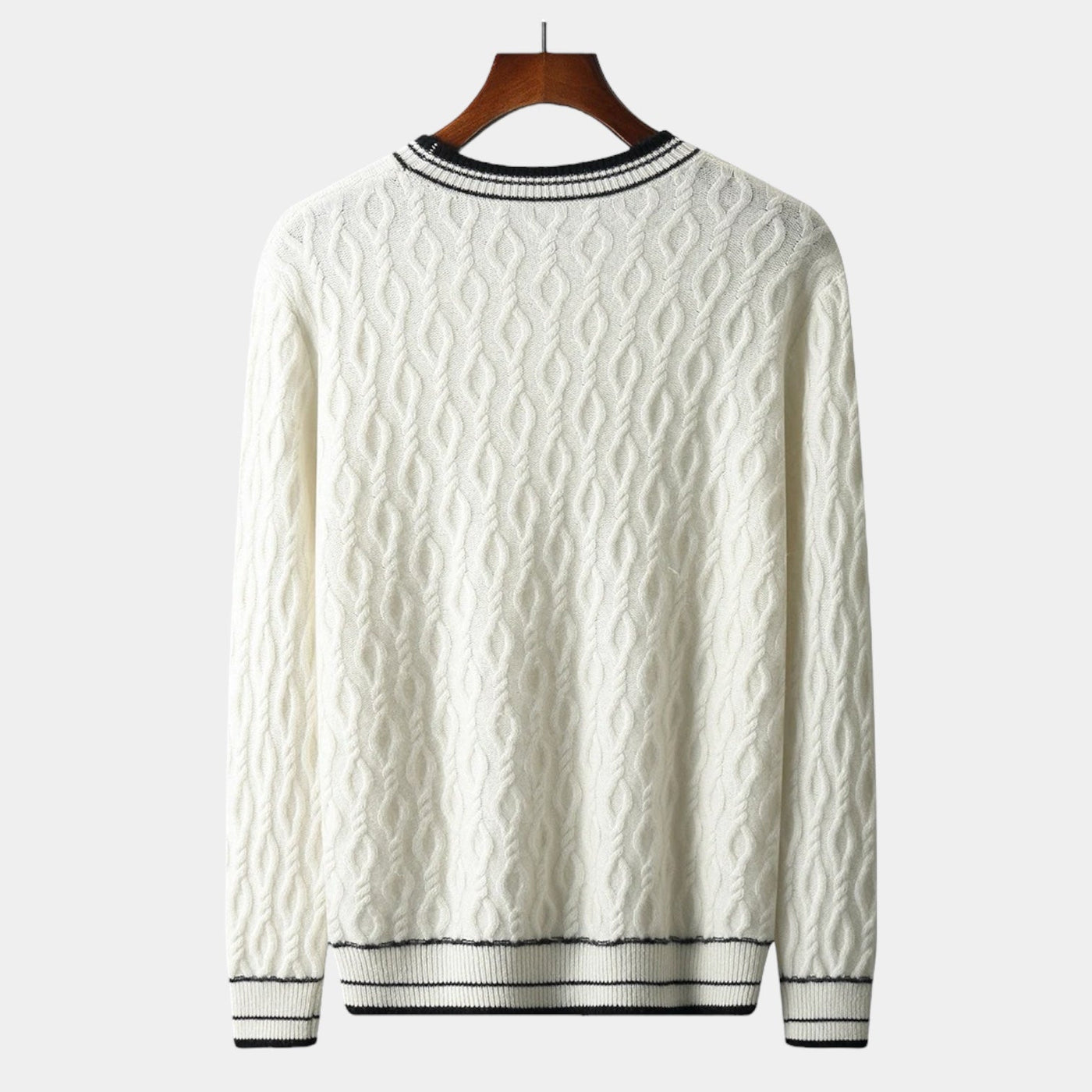 Mercellini Merino Wool Round Neck Sweater
