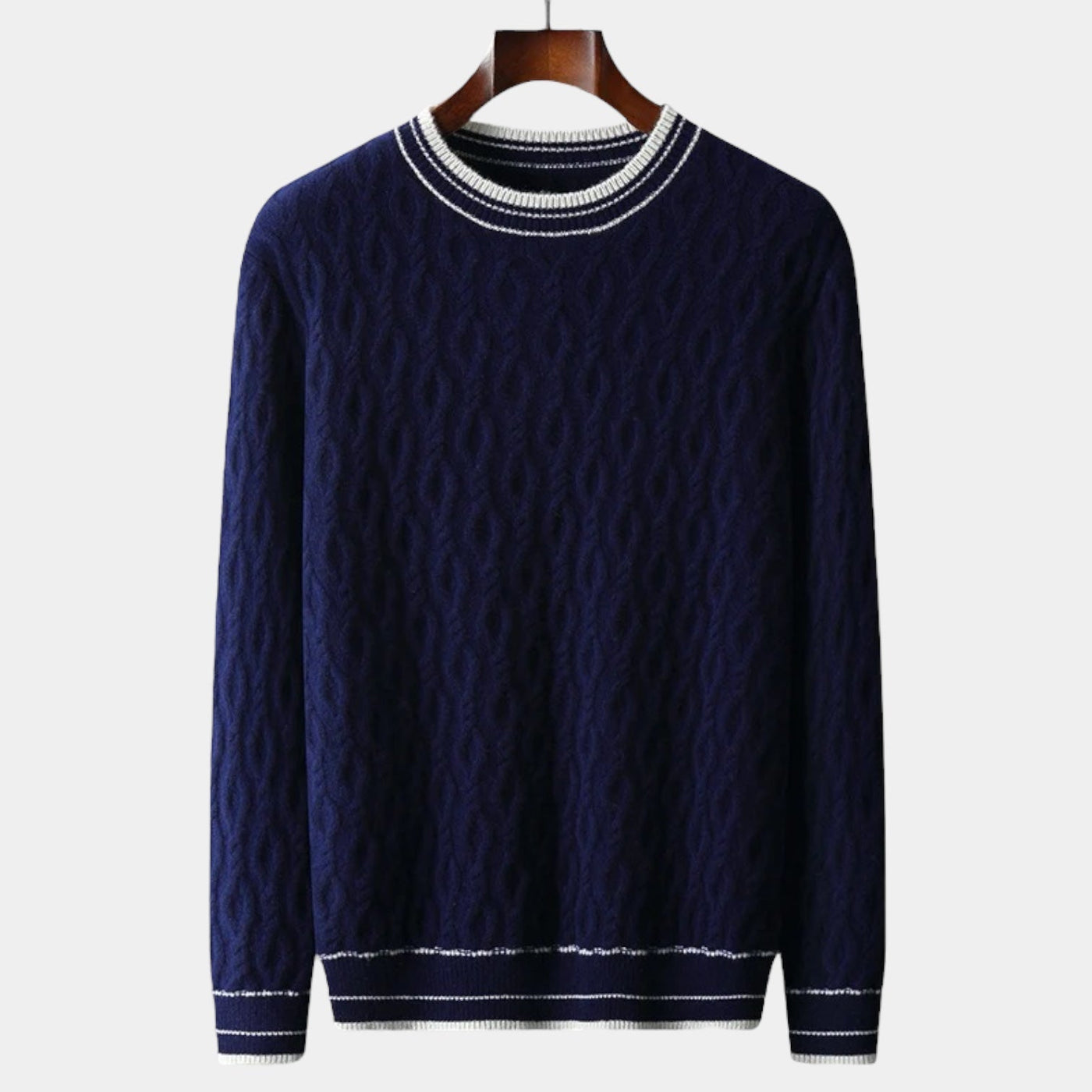 Mercellini Merino Wool Round Neck Sweater