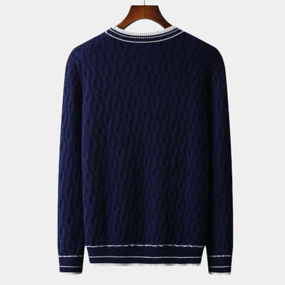 Mercellini Merino Wool Round Neck Sweater