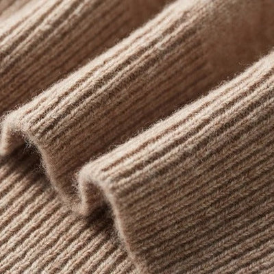 Mercellini Merino Wool Quarter-Zip Sweater