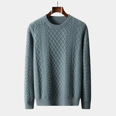 Mercellini Merino Wool Jacquard Sweater