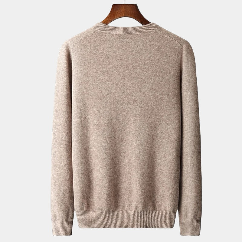 Mercellini Merino Wool V-Neck Sweater
