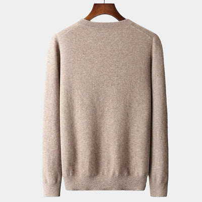 Mercellini Merino Wool V-Neck Sweater
