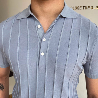 Mercellini Striped Polo Shirt