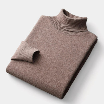 Mercellini Merino Wool Turtleneck Sweater