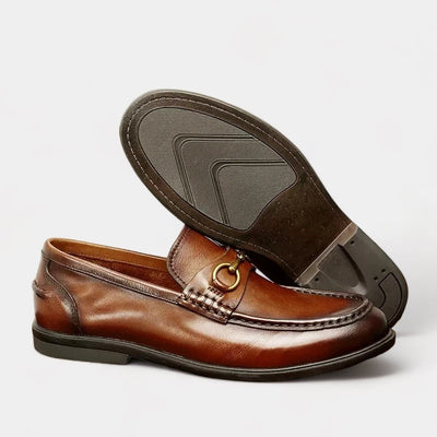Mercellini Leather Moccasins