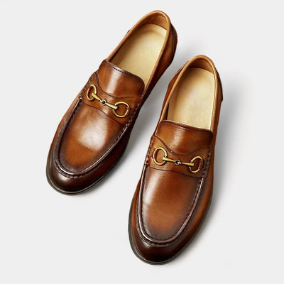 Mercellini Leather Moccasins