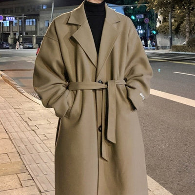 Mercellini Wool Overcoat