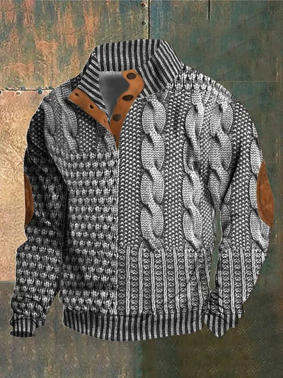 Mercellini | Vintage Print Jumper