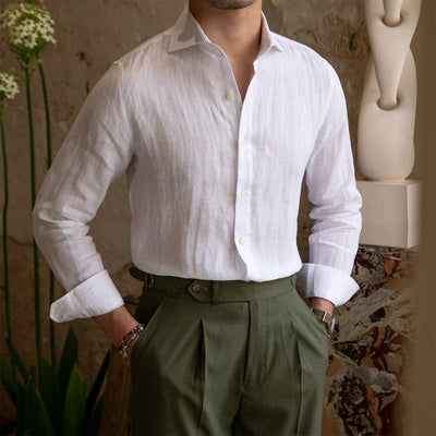 Mercellini Classic Linen Shirt