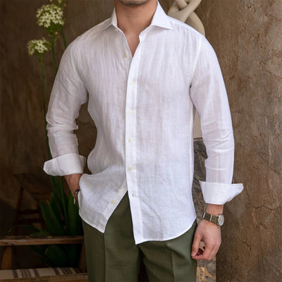 Mercellini Classic Linen Shirt