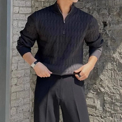 Mercellini Quarter Zip Sweater