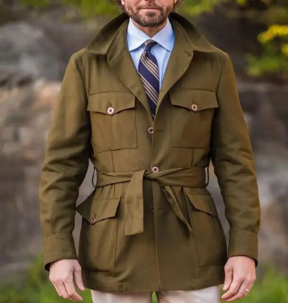 Mercellini Short Trench Coat