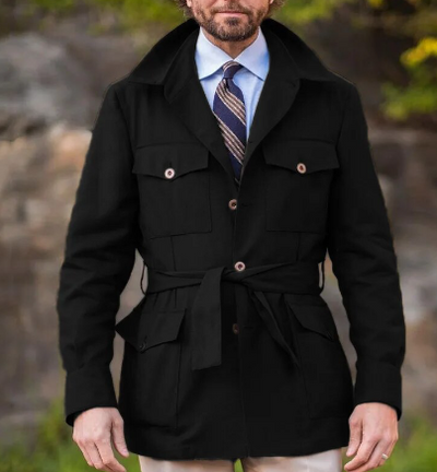Mercellini Short Trench Coat